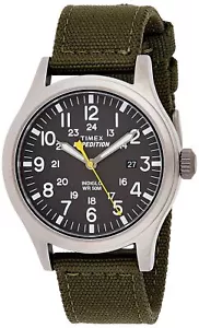 Timex Men's Expedition Scout 40 Watch Green/Gray - Picture 1 of 4