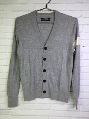 Club Monaco Womens Size XS Gray Sold Button Front Cashmere Silk Blend Cardigan - Image 1 of 4
