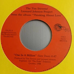 The Tim Stevens / Leonard Johnson Project ** One In A Million ** PITTSBURGH - Picture 1 of 2