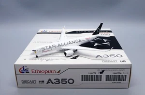 JC Wings 1:400 Ethiopian Airlines A350-900 'Star Alliance - Flaps Up' ET-AYN - Picture 1 of 11