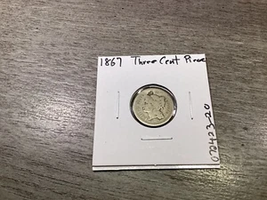 1867 Three-Cent Coin Details See Desc-072423-20 - Picture 1 of 4