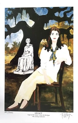 RODRIGUE/SAGA DE LOS CAJUNES - LEGADO - FIRMADO A MANO con CERTIFICADO DE AUTENTICIDAD Foto 1 de 4