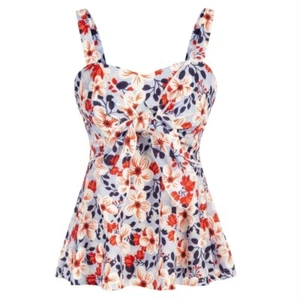 Grace Karin Women's V-Neck Strappy Casual Sleeveless Floral Tank Top Size XL New - Picture 1 of 14