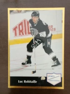 1991-92 Sports Educational #50 Luc Robitaille HOF Los Angeles Kings RARE ! - Photo 1 sur 3