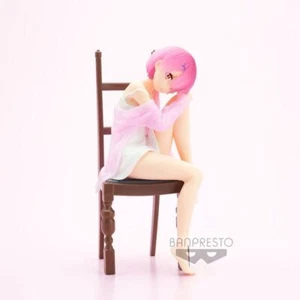 Banpresto - Anime Re:Zero Starting Life in Another World - Figura Ram Tiempo de relajación - Imagen 1 de 4