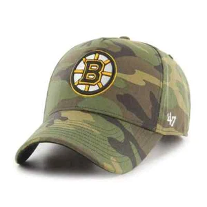 Neu mit Etikett 47 MVP Boston Bruins Grove Camouflage Druckknopflasche Mütze - Bild 1 von 2