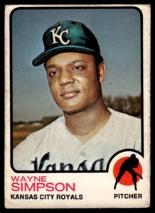 1973 O-Pee-Chee Wayne Simpson Kansas City Royals #428 R84 - Picture 1 of 2
