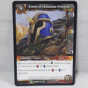 World Of Warcraft War Of The Elements Crown Of Chelonian Freedom 18/220 Uncommon - Picture 1 of 2
