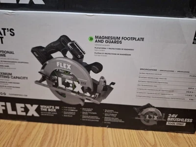 FLEX 24-volt 7-1/4-in Brushless Cordless Circular Saw Model #FX2141-z(Tool Only) - Image 1 of 4