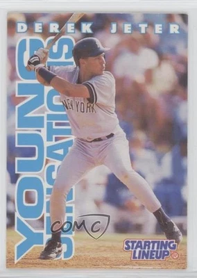 1996 Starting Lineup Cards Young Sensations Derek Jeter #527211 HOF - Image 1 of 2