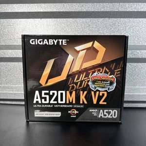 New Gigabyte A520M K V2 Motherboard | AM4 Micro ATX - Picture 1 of 4
