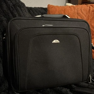 Sac messager ordinateur portable vintage Samsonite années 90 jamais utilisé avec papiers - Photo 1/16