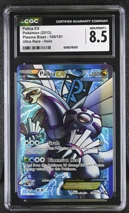 CGC 8.5 Palkia EX 2013 Plasma Blast 100/101 Ultra Rare Holo Pokemon Card - Picture 1 of 2