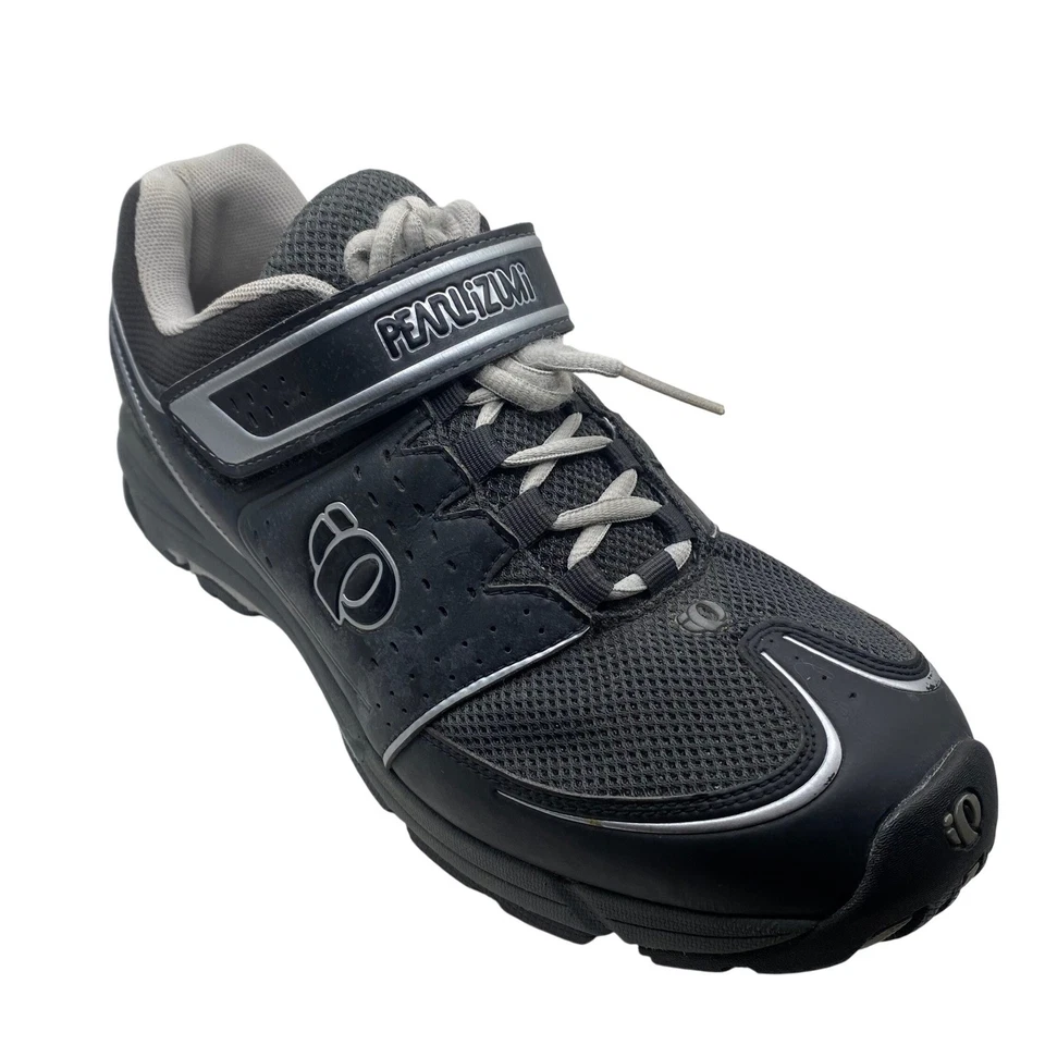 Pearl Izumi Mens Black Cycling Shoes Size 11.5 EU 45 Road Bike MTB SPD Cleats - Image 1 of 4