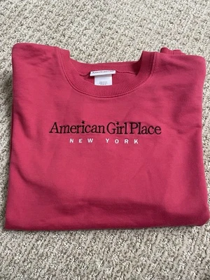 Sudadera roja de Nueva York para niñas American Girl talla L Foto 1 de 4