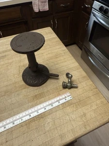 Antique W. M. Crane Co. N.Y. Cast Iron table Top Burner Hot Plate 943 Vulcan - Picture 1 of 11