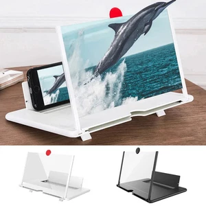 12 Inch HD Mobile Phone Screen Video Magnifier Screen Amplifier For Phone Holder - Picture 1 of 6