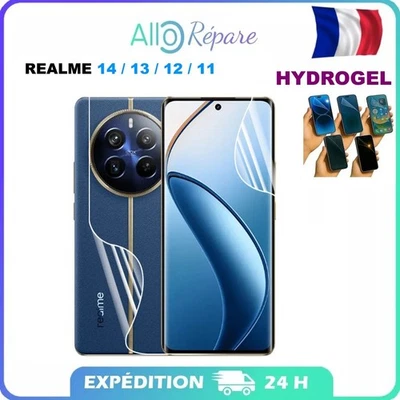 PROTÉCTION ÉCRAN FILM GEL HYDROGEL POUR Realme 14 / 13 / 12 /11 - Photo 1/4