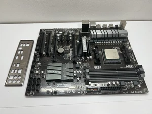 Gigabyte GA-970A-UD3P Mainboard + AMD FX-8350 CPU & ASUS ROG Backplate Bundle - Bild 1 von 12