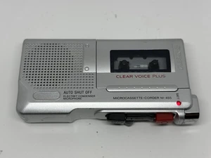 Sony M-455 Microcassette Corder Handheld Audio Recorder Clear Voice Plus Tested - Picture 1 of 7
