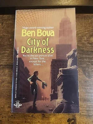 City Of Darkness Signed By Ben Bova Inscribed Autographed Paperback - Image 1 of 4
