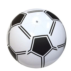 35cm PVC Inflatable Football Soccer Kids Toy Swimming Pools Outdoor Beach<y T FN - Picture 1 of 6