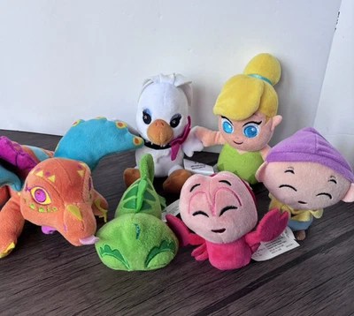 Disney Lote Mixto Peluche TAZA DE TÉ Deseable MINI Campanilla, Dopey, Pascal, Rosita Foto 1 de 4