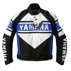 Men’s Yamaha Motorcycle Motorbike Riding Jacket Cordura Fabric Biking Jacket - Picture 1 of 3