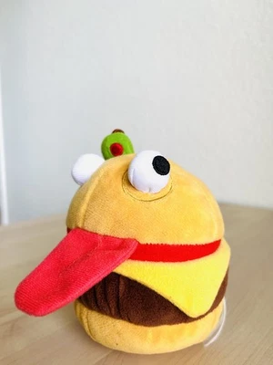 Fortnite Beef Boss Durr Burger Plush Toy – Collectible Video Game Figure - Image 1 of 4