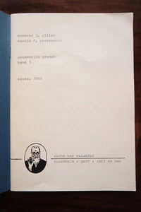 Andreas J. Pillen Harald F. Petermichl Gesammelte Dramen Reihe bei eblseder - Imagen 1 de 3
