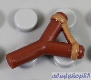 LEGO - Honda con Banda Bronceada Oscura - Minifigura Bartman Simpson Utensilio Arma  - Imagen 1 de 1