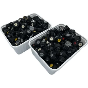 LEGO Classic Konvolut - Reifen & Räder Mix - gebraucht 1 kg (34,99 EUR/kg) - Bild 1 von 2