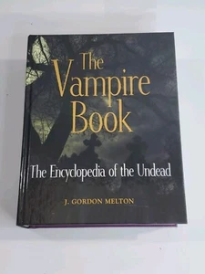 The Vampire Book The Encyclopedia of the Undead Gordon Melton HC - Picture 1 of 4