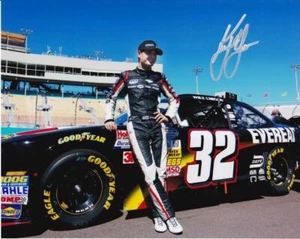 Nascar Kyle Larson Signed Photo 8x10 COA - Picture 1 of 1
