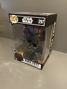 Funko Pop! Star Wars - Boba Fett Black Super Sized 25 cm. #297 Special Edition - Imagen 1 de 6