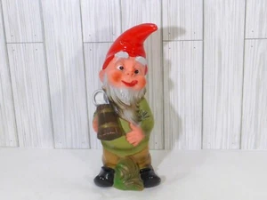 Vintage 10" Heissner Gnome Elf Pixie West Germany 947 Beer Stein Plastic Figure - Picture 1 of 15