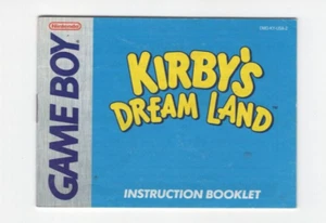Kirby's Dream Land Original Nintendo Gameboy nur Anleitung - Bild 1 von 4