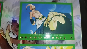 Carte Dragon Ball Z Serie Part 5 Verde n° 86 card DBZ Panini Verte rare Vegeta - Imagen 1 de 1