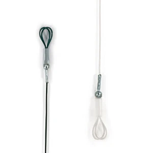 Dünnes Brillenband/Brillenkordel aus Silikon in Transparent mit Gummi-Schlaufen - Bild 1 von 1