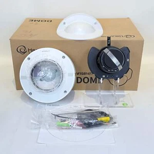 Nuova telecamera a cupola Hanwha Techwin 4K rete esterna IR Vandal PNV-A9081R non reclamata - Foto 1 di 8