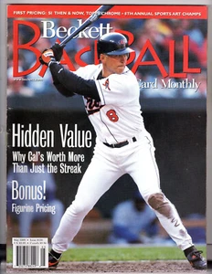 BECKETT BASEBALL CARD MONTHLY ISSUE #158 MAY 1998 CAL RIPKEN JR/MATT WILLIAMS - Picture 1 of 2