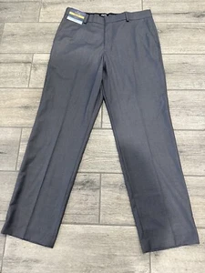 Mens Stafford Easy Care Stretch Classic Fit Dress Pants - Picture 1 of 2