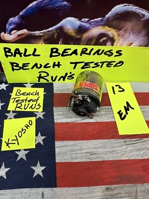 VINTAGE KYOSHO SUPER SSTOCK 34-BRUSHED RC CAR MOTOR 540 -PREOWNED- - Image 1 of 4