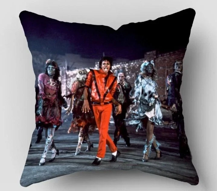 Michael Jackson Pillowcase Cushion Cover Home Decor Polyester/Cotton 45x45cm - Image 1 of 1