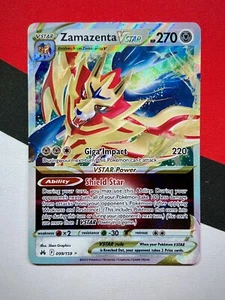 Zamazenta VSTAR 099/159 Crown Zenith Full Art Ultra Rare Holo Pokémon NM - Picture 1 of 2