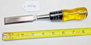 Stechbeitel, Vintage Buck Bros. 3/4" breiter Schnitt Nr. 100 Holzbearbeitungsmeißel, USA - Bild 1 von 6