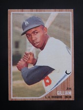 1962 Topps Baseball Card #486 Jim Gilliam (NM)