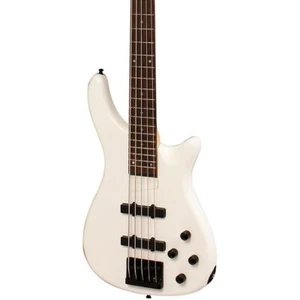 Rogue LX205B 5-String Series III Electric Bass Guitar Pearl White - Picture 1 of 6