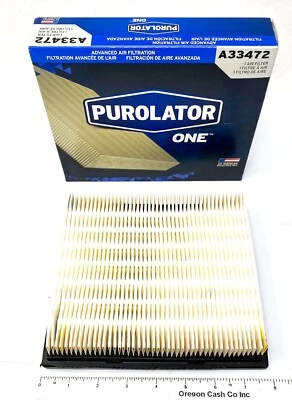 Filtro de aire-VIN: R, CARB, 1BBL Purolator A33472 para Mercury Ford varios vehículos Foto 1 de 3