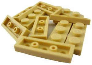 Lego 10 Stück Platte 1x3 in beige (tan) 3623 Neu Platten Basics City Zubehör Neu - Bild 1 von 3